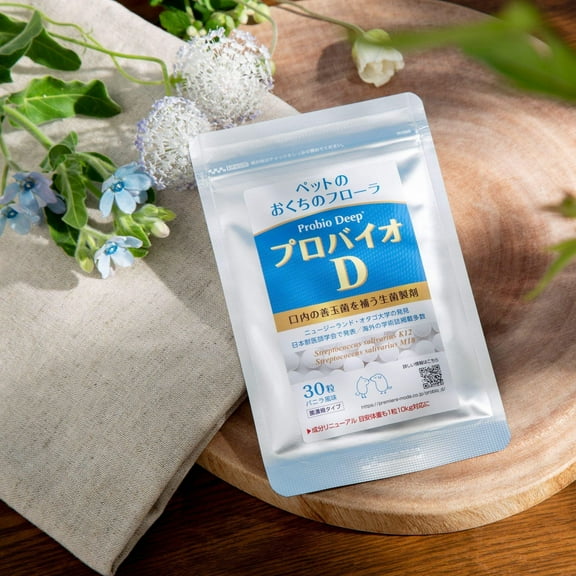 kinber shop Probio Deep 30T Pet Breath Oral Care 30 Tablets Japan