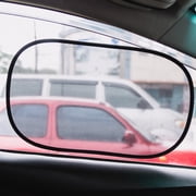 kinder Fluff Car Window Shade 4X Transparent Sunshades - The Only Certified Car Window Sun Shade for Driver Proven to Block 99.95% UVR - Car Window Sun Protection - Large