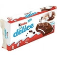 thumbnail image 1 of kinder delice chocolate 10 Pieces (390g)       Ferrero Kinder Delice Milk & Cacao Chocolate 10-pcs box 13.7-oz Net Wt (390g), 1 of 3