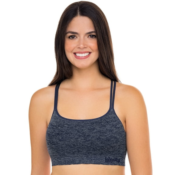Kindly Yours Women's Seamless X-Back Bralette, Sizes S - XXXL