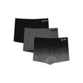 thumbnail image 1 of Kindly Yours Women's Seamless Boyshort Underwear 3-Pack, Sizes XS to XXXL, 1 of 9