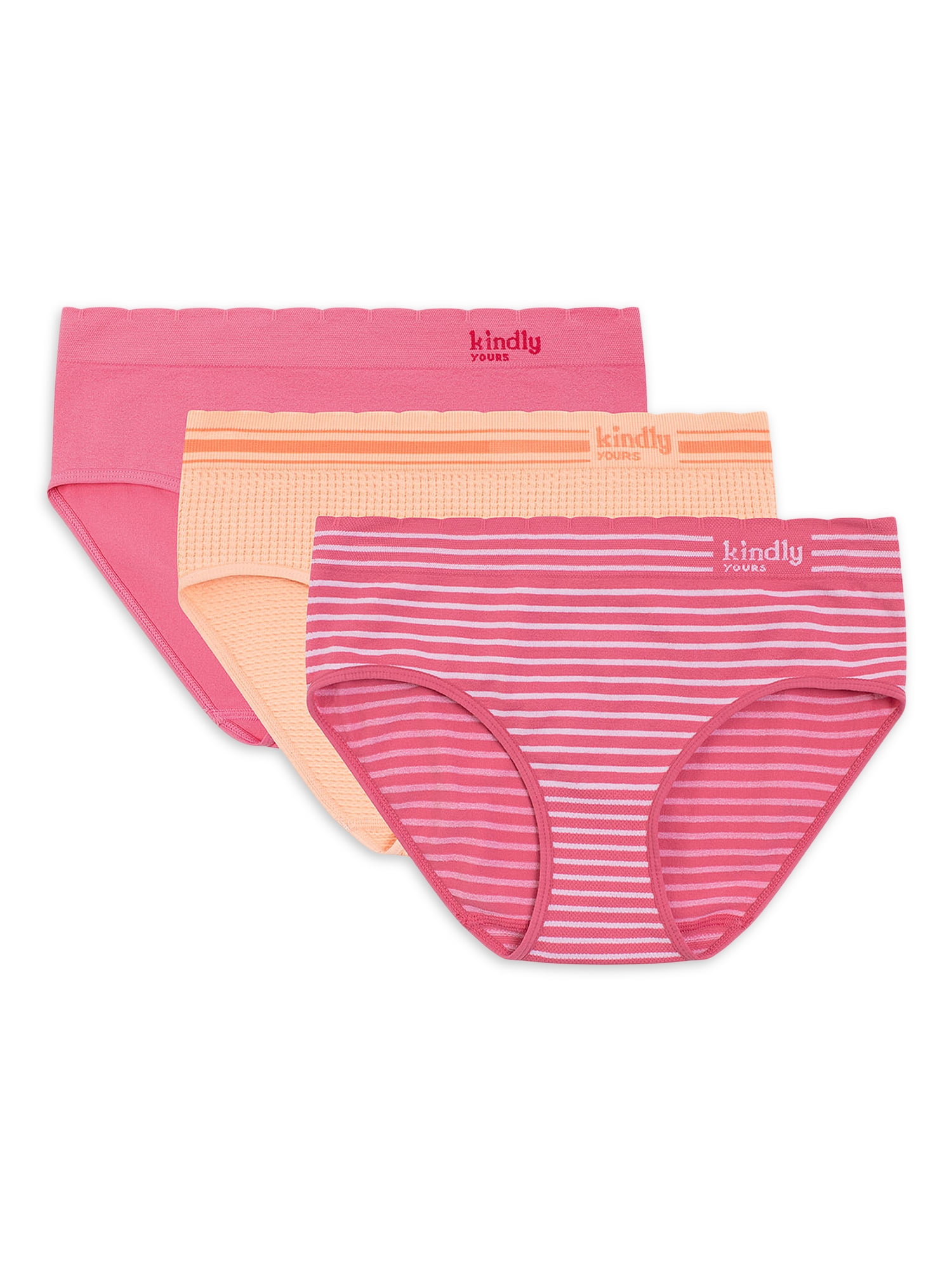 Buy YOUNKY Combo Pack of 3 Cotton Printed Hipster Panty for Women -  Brief-299, Red