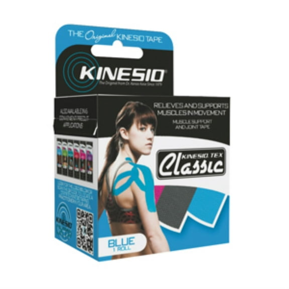 kinesio Tape, Tex Classic, 2" x 4.4 yds, Blue