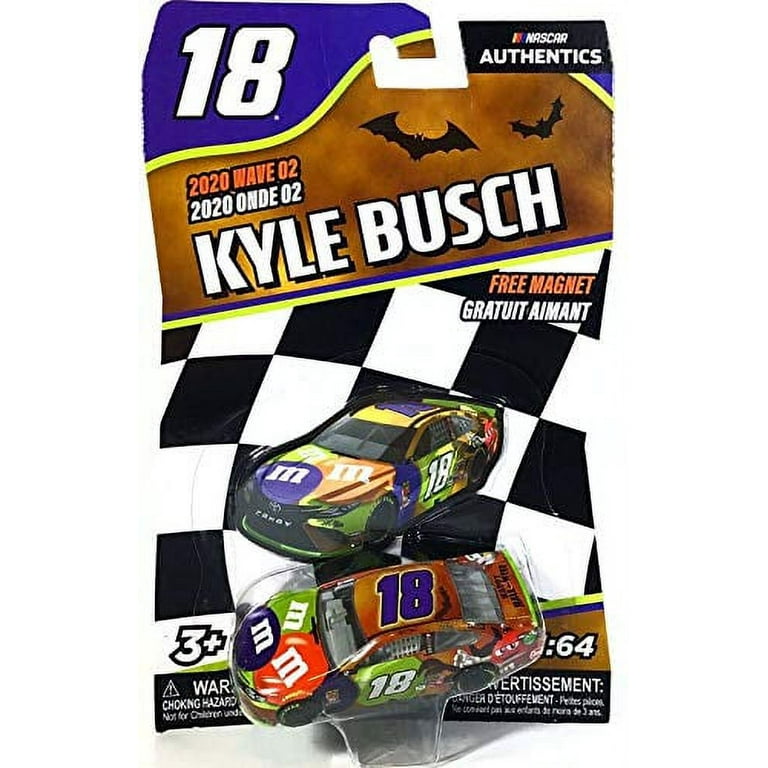 kingsdugout Kyle Busch 18 NASCAR Authentics 2020 Halloween M Ms Wave 2 1 64 Die Cast Walmart