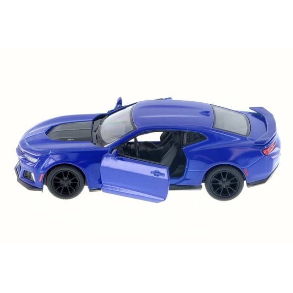 2017 Chevrolet Camaro ZL1, Blue - Kinsmart 5399D - 1/38 Scale Diecast Model Toy Car