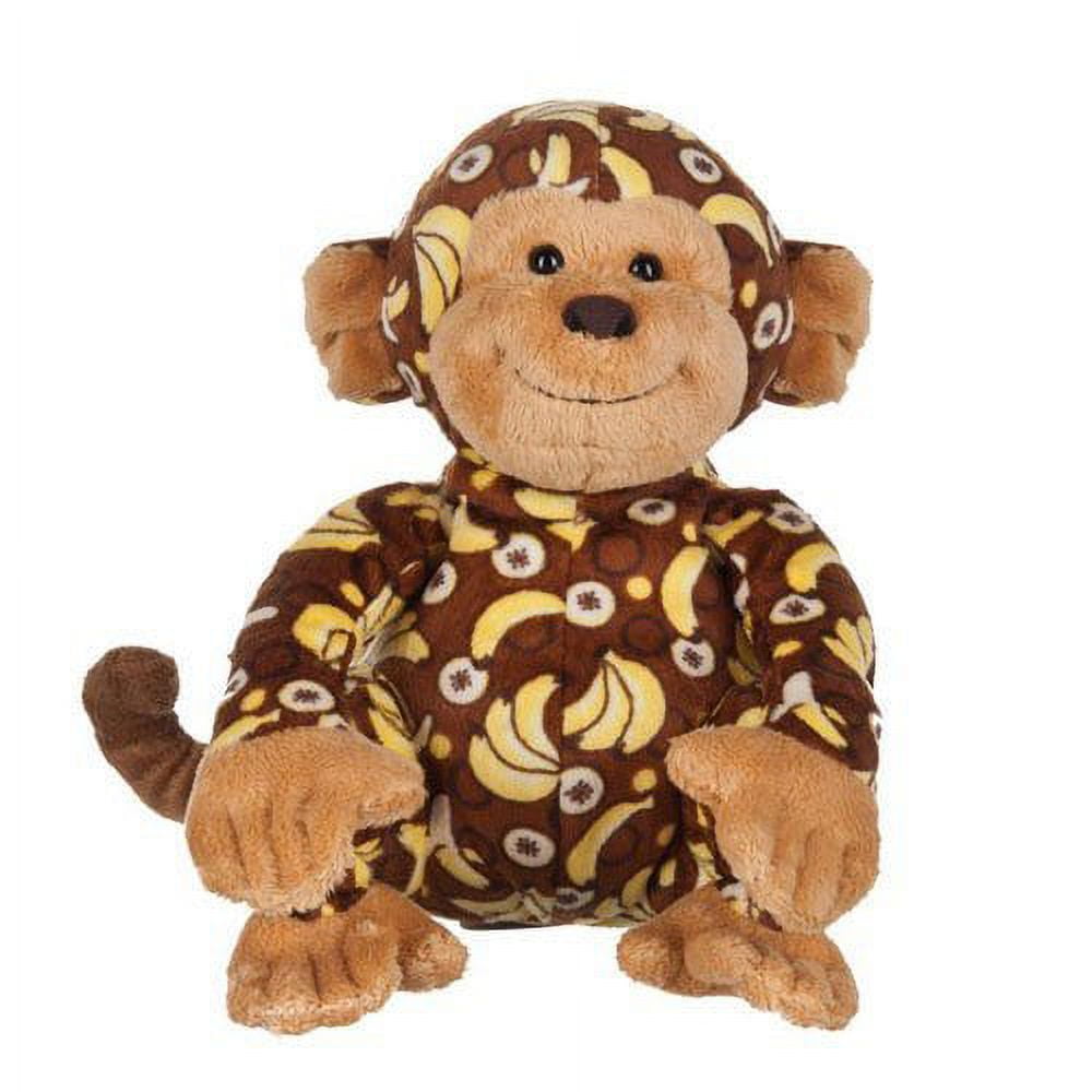 kinz Banana Print Monkey Plush Toy