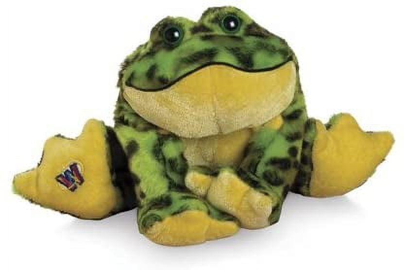 kinz Lil'Kinz Bullfrog Plush Green & Yellow Frog (With Sealed Code 6