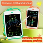 kiskick 8.5-Inch LCD Writing Tablet with Pencil, Cartoon Dinosaur Colorful Doodle Pressure-sensitive Battery Operated Electronic Graphic Drawing Board Pad, School Supplies Kids Gifts