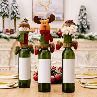 Santa's Reindeer Wine Glasses ~ Set of 8 at Premier Home & Gifts