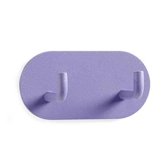 kiskick Self Adhesive Wall Hook: Universal Punch-free Hanger Hook made of Carbon Steel, Conveniently Wall Mounted for Home Use
