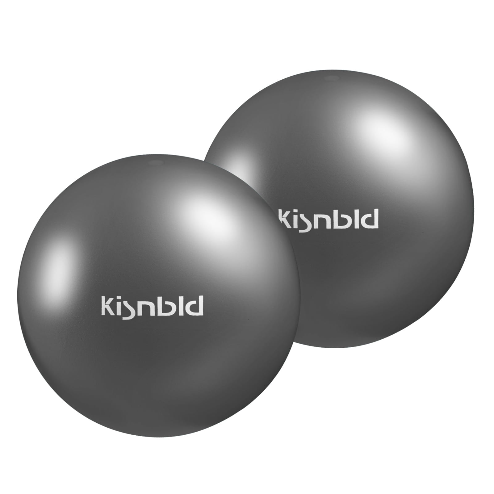 kisnbld Pilates Ball, 9-inch Anti-Burst Exercise Ball for Core ...