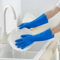thumbnail image 1 of kitchen cleaning supplies bulk Practical Household Kitchen Dishwashing Gloves And Household Cleaning Gloves Reusable Latex, 1 of 7