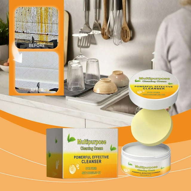 kitchen detergent foam rust removal cleaner Strong Cleaning Paste For