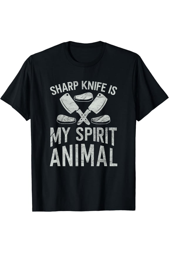 kitchen utensil chef apparel kitchen knives sharpening T-Shirt