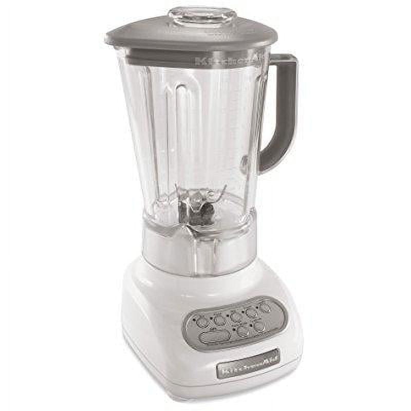 kitchenaid 5speed blenders with polycarbonate jars, white