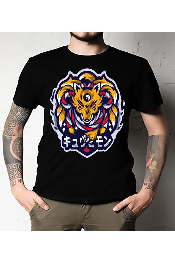 kitsune Essential T-Shirt Unisex All Size