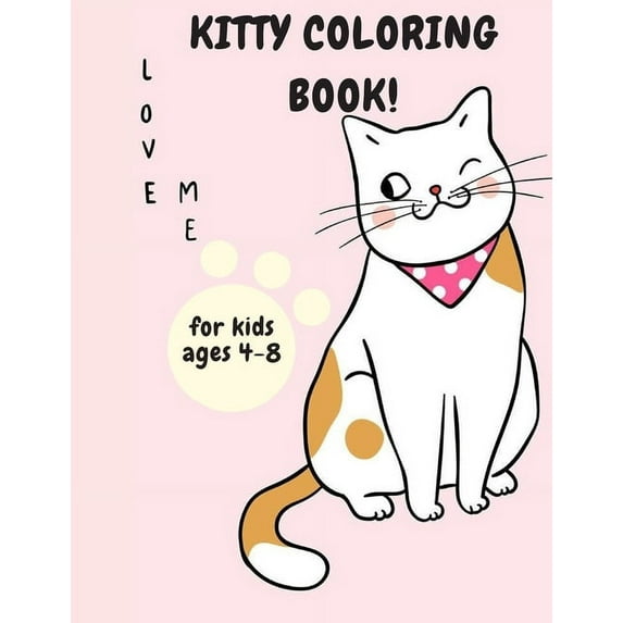 kitty coloring books for kids ages 4-8: Caticorn Coloring Book for kids (Paperback)