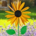 thumbnail image 1 of kitwin Wind Spinner 3D Metal Sunflower Windmill Heavy-Duty Metal Wind Spinners Decorative Sunflower Farm Art Sculpture Vivid Sunflower Craft for Yard Garden Patio Lawn, 1 of 10