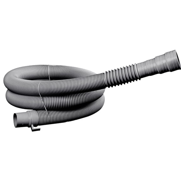kjfeif (1.5/ 2/ 3/4/ 5 m)Universal Washing Machine Drain Hose Extension Kit , Drains Hose, Extended Drains Hose for Washing Machine (Include 1PC Washing Machine Hose, 2PC Hose Clip)