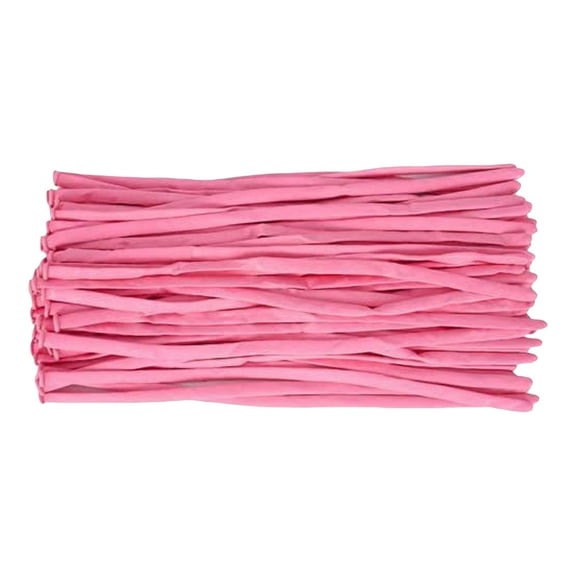 kjfeif 100Pcs 260 Balloons, Transparent Long Balloons for Balloon Garland Thickening Skinny Latex Twisting Balloon for Animals Modeling Clown Balloons Birthday Wedding Party Decor