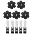 thumbnail image 1 of kjfeif 10pcs Seasonal Garden Flags Stoppers Rubber Stoppers Anti Wind Clips Set Keep Your Flag From Tangling Around Hardware for Garden Flag Poles Stand, 1 of 8