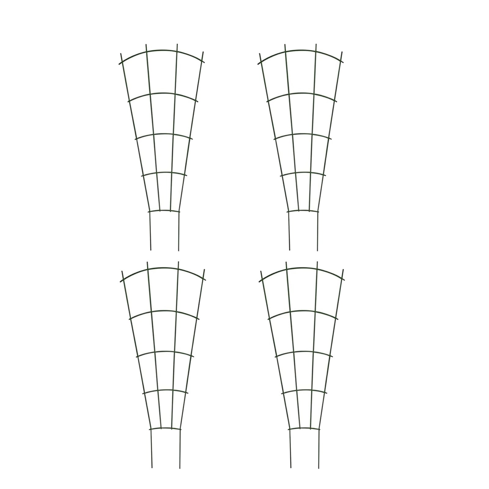 kjfeif 15.74 Inch Plant Support Stakes, 40cm Garden Trellis for Climbing Plants, Flexible Indoor and Outdoor Use for Tomatoes, Vines, and Potted Vegetables