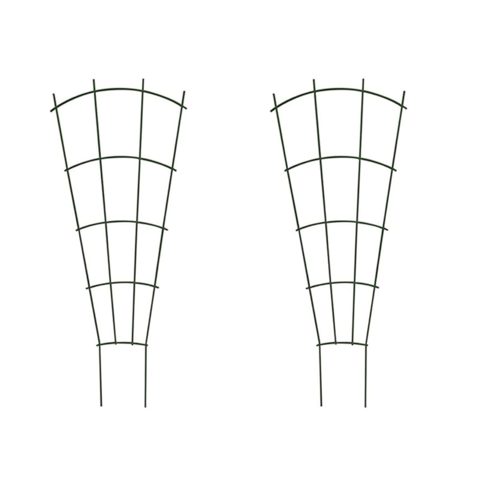 kjfeif 15.74 Inch Plant Support Stakes, 40cm Garden Trellis for Climbing Plants, Flexible Indoor and Outdoor Use for Tomatoes, Vines, and Potted Vegetables