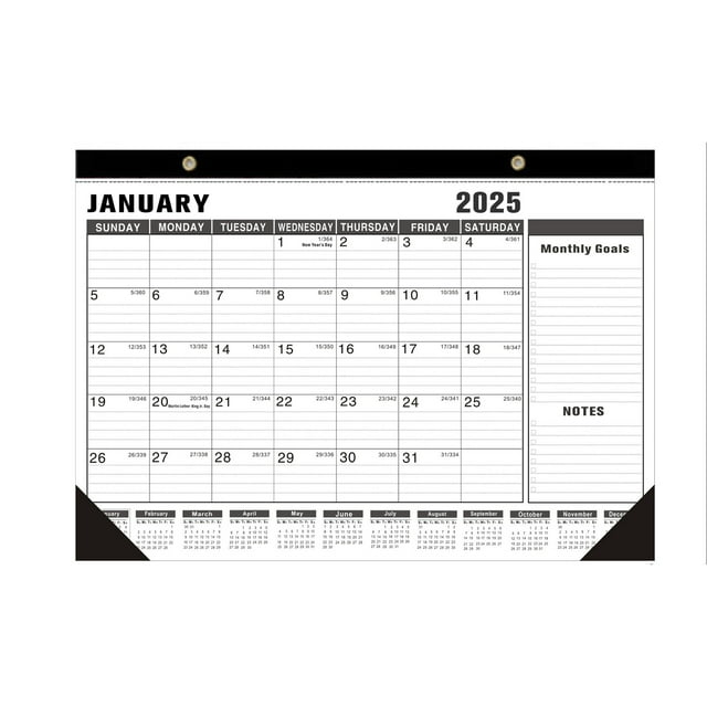 kjfeif 2025 Monthly Desk Pad Calendar, Large 21 34 X 17 Desk Pad
