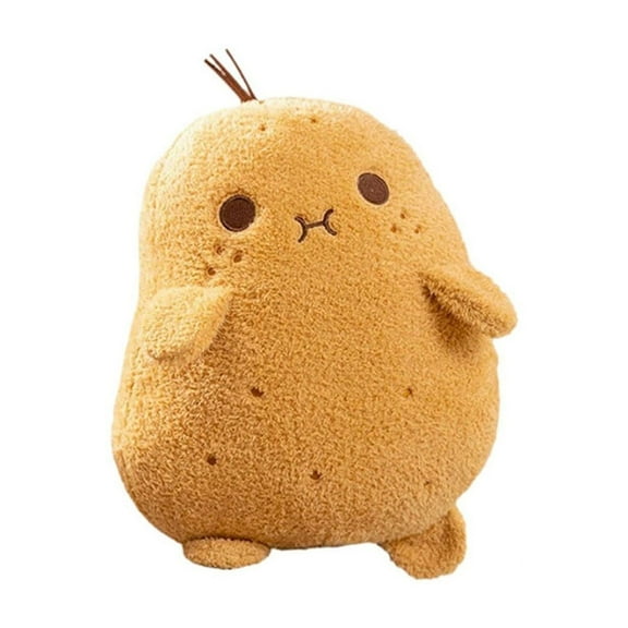 kjfeif 2025 New Cute Potato Stuffed Animals Potato Plush Toys, Soft Filled Food Potato Plush Toy Dolls Decorative Pillows for Children Boys and Girls Birthday and Christmas Gifts