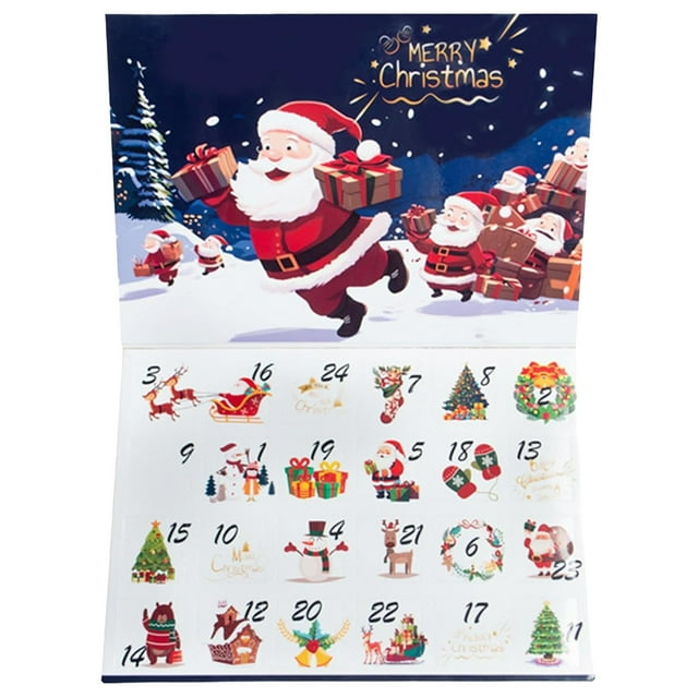 kjfeif 2025 New Fill Your Own Advent Calendar Boxes Empty Advent
