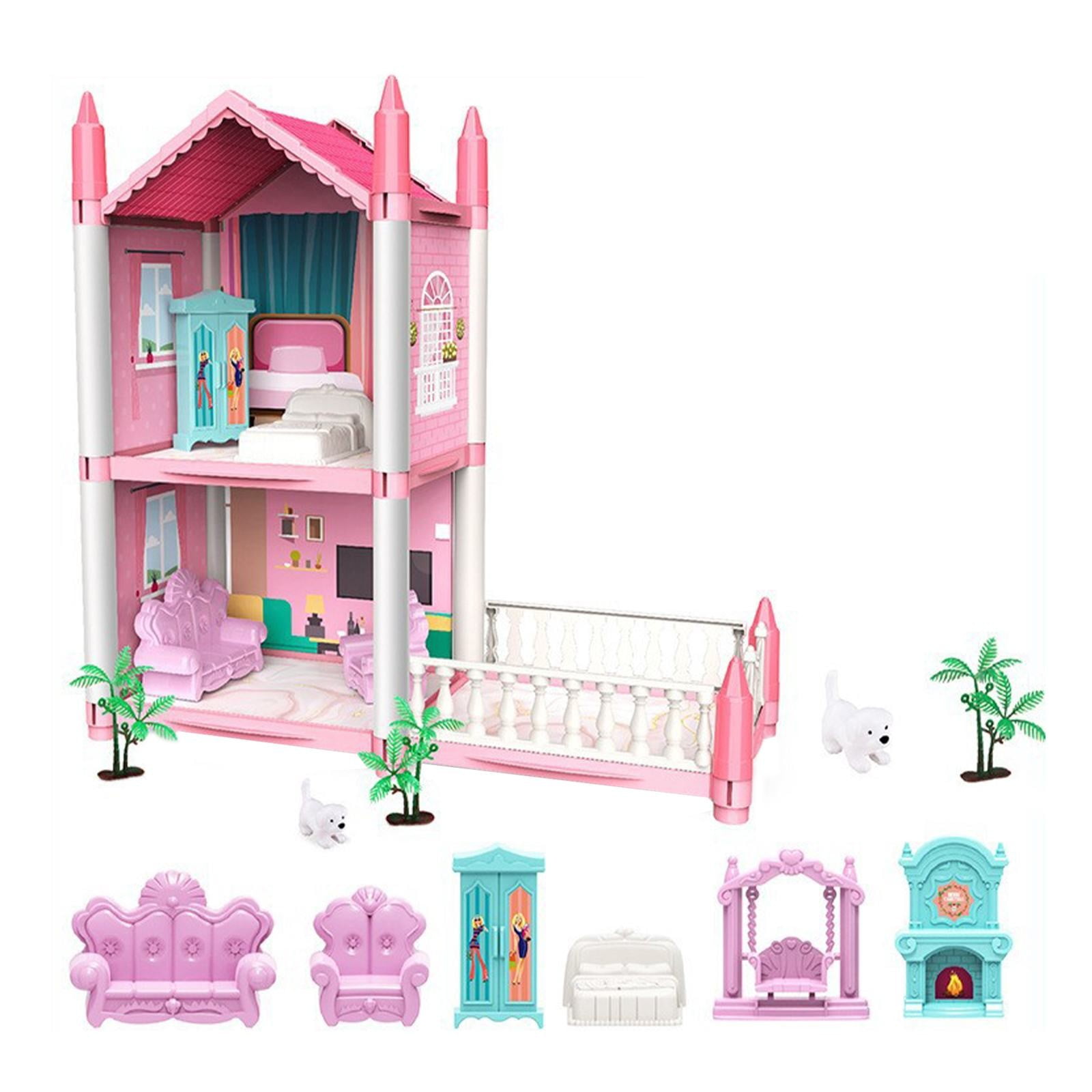 kjfeif 2025 Unique Design Rooms DIY Pretend Play Building Playset