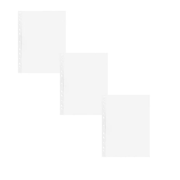 kjfeif 300PCS Sheet Protectors 9 X 11 Duty Clear Sheet Protectors Page Protectors Plastic Sleeves for Plastic Document Protectors Letter Paper