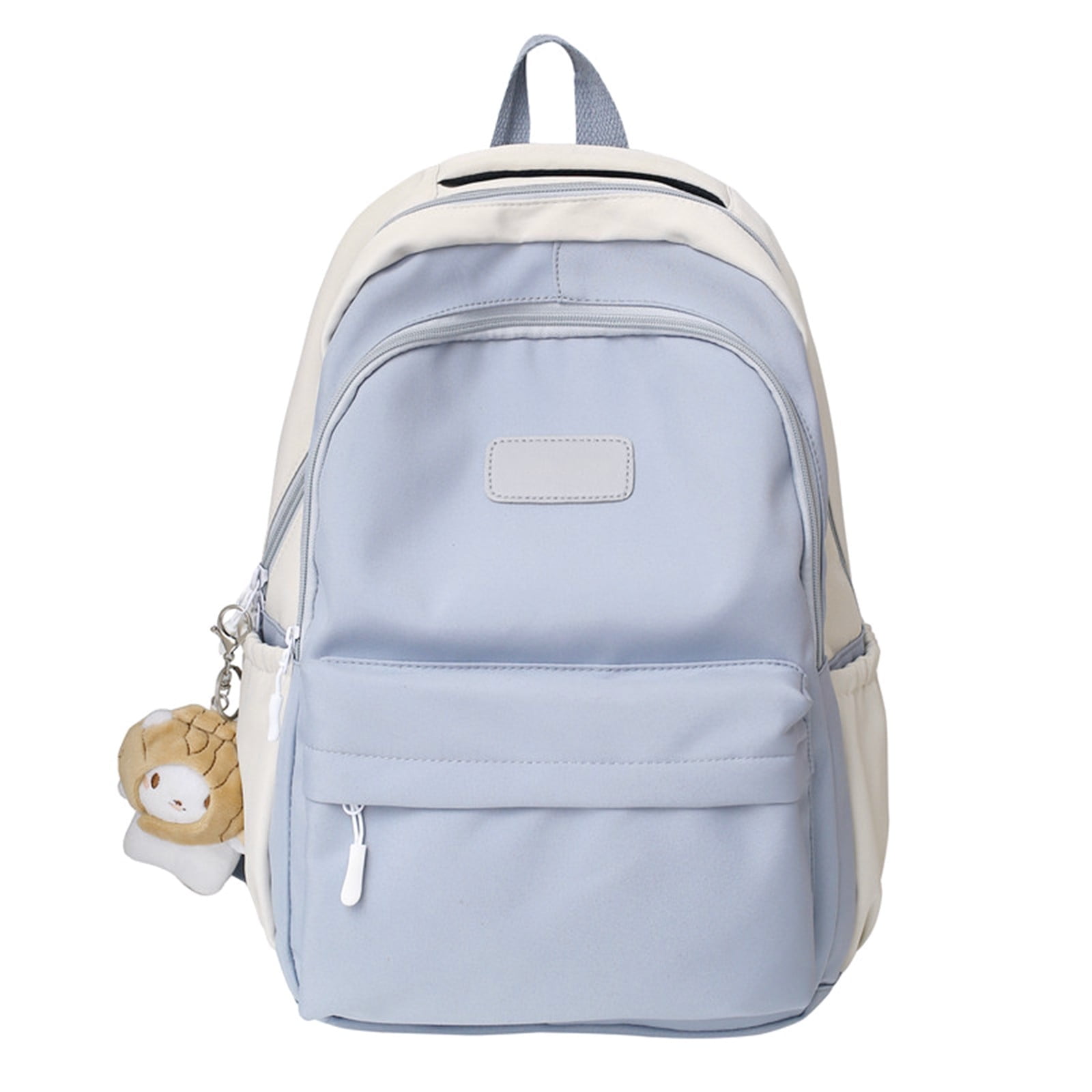 Women Light Blue Nylon Small Waterproof Mini Backpack The 9 Best Mini Backpacks, Tested and Reviewed main image 3