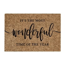 kjfeif Christmas Mats, Christmas Doormat Personalized Front Door Decoration Christmas Decoration, 40 x 60 cm / 15.7 x 23.6 in