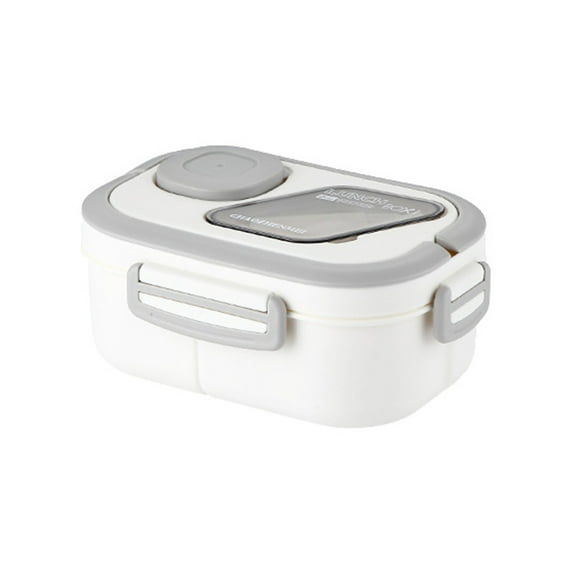 kjfeif 1200ml Lunch Containers Box Adult Lunch Box Modern Minimalist Design Box with Utensil Set Leak Proof Fresh Keeping Lunchbox Box for Dining Out, Work, Picnic, School