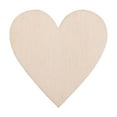 thumbnail image 1 of kjfeif 50 Pcs Wood Hearts for Crafts Unfinished Cutout Shape Wooden Crafts Wooden Heart Ornaments for Diy Valentine's Day Wedding Party Decor, 1 of 5