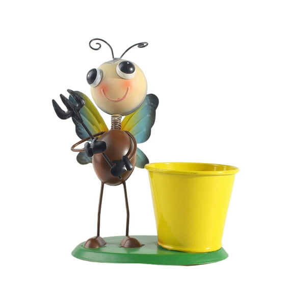 kjfeif Planter Flower Pots for Outdoor Yard Sculpture Garden Decors for DIY Flower Pot Bonsai Micro Landscapes Birthday Cake Topper Home Tabletop Car Decors