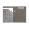 thumbnail image 1 of kjfeif Clipboard Folder Work Folder Portfolio Padfolio Resume Folder with Pocket Premium Leather Interview Writing Legal Pads Document Organizer Portfolio for Office Workspace Supplies, 1 of 9