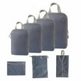 thumbnail image 1 of kjfeif Compression Packing Cubes for Travel, 9 Set Travel Packing Cubes for Suitcases, Compression Suitcases organizers Bag Set for Travel Essentials, Lightweight Packing organizers, 1 of 9