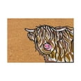 thumbnail image 1 of kjfeif Cow Print Bath Mat, Western Bathroom Rug for Farmhouse Cowboy Decor, Quick Dry Absorbent Non-Slip Narrow Shower Rug Runner Mats for Bathroom Floor with Rubber Backing, 1 of 6