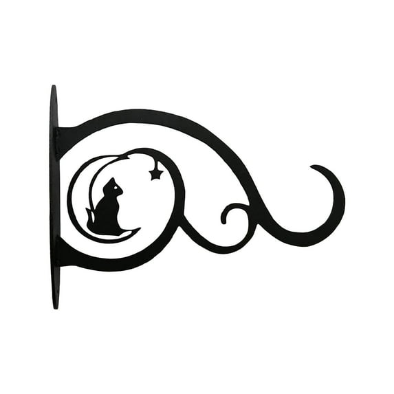 kjfeif Hanging Plants Bracket Outdoor,8 Inch Plant Hooks for Hanging Baskets Wall-Mounted Gardening Bracket Hook for Bird Feeders, Wind Chimes, Flower Baskets, Lantern,Decorative Plants 