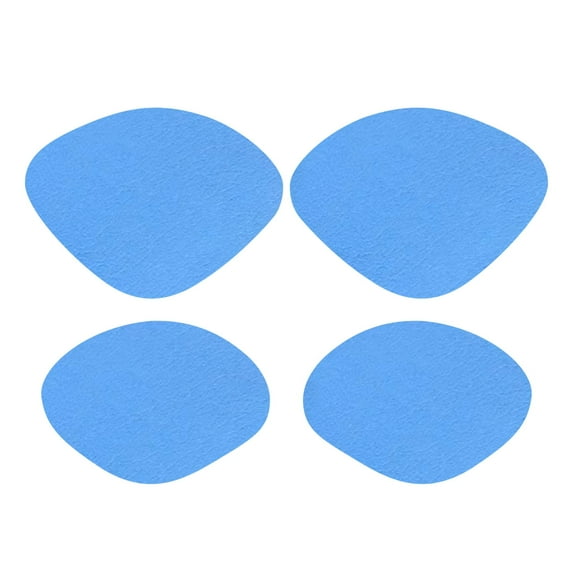 kjfeif Heel Hole Repair Sticker 2 Pairs(4Pcs) Self Adhesive Shoe Hole Patch Sticker Shoe Hole Repair Patch Sticker for Sneakers Leather Shoes High Heels