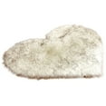 thumbnail image 1 of kjfeif Imitation Mats Rugs Heart Slip Bedroom Carpet Non Sheepskin Fu Wool Shaggy Faux Home Textiles Soft Blanket for Women（15.7 x 19.6inch ), 1 of 4