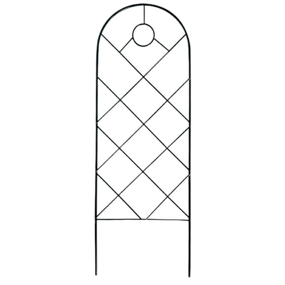 kjfeif Outdoor Metal Wall Decor or Trellis for Climbing Plants Suitable as Art Garden Panel Roses Vines Privacy includes Brackets for Hanging