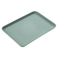 thumbnail image 1 of kjfeif Plastic Fast Food Tray, Rectangular Plastic Cafeteria Trays Food Serving Trays, Large Lunch Trays for Serving Food Home Restaurant Dinning Room Organization ﻿, 1 of 9
