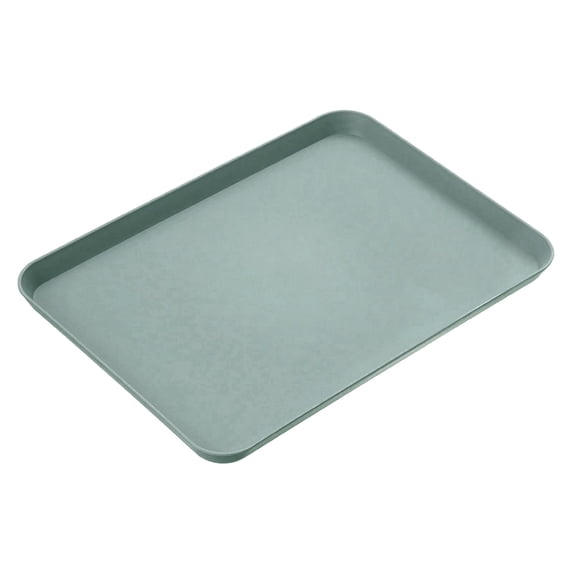 kjfeif Plastic Fast Food Tray, Rectangular Plastic Cafeteria Trays Food Serving Trays, Large Lunch Trays for Serving Food Home Restaurant Dinning Room Organization 