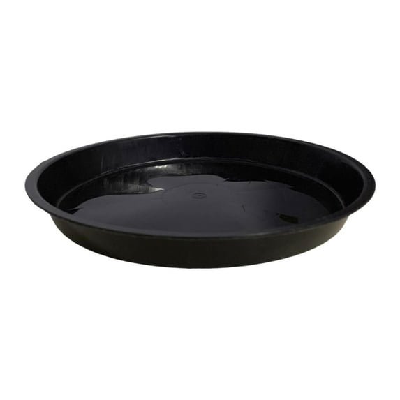 kjfeif Plastic Plant Saucer Water Drip Tray, 4 5 6 7 8 9 10 11 12 13 15 17 19 inch, Heavy Sturdy Plant Drainage Tray for Indoors Outdoor, Flower Saucers for Pots Base