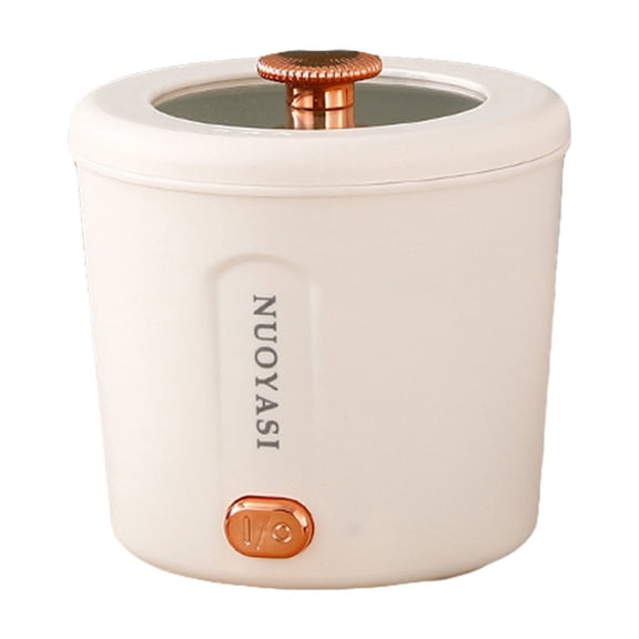 kjfeif Premium Mini Ramen Cooker 450w Noodles Cooker Multifunctional Electric Pot for Cooking Pasta Soup Portable Pot with Over Heating, Suitable for Travel Kitchen Restaurant Hotel