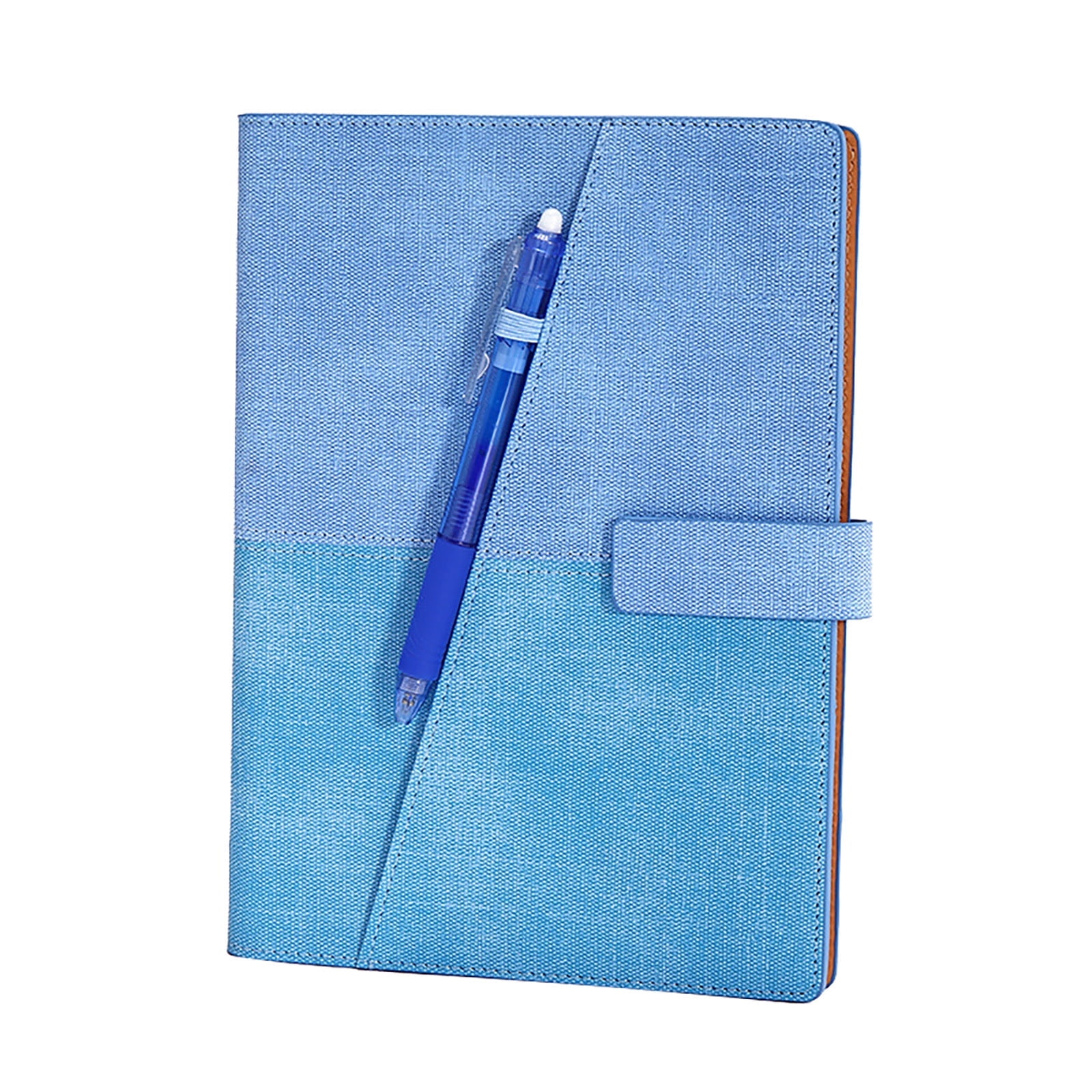 kjfeif Smart Reusable Notebook with A Pen, A5 Waterproof Erasable Smart Notebook Repeating Loose Leaf Diary Stone Paper Business Notebook 10ml