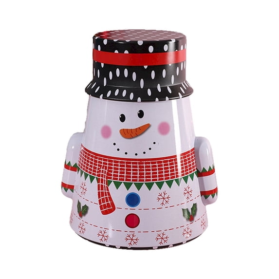 kjfeif Storage Box Christmas Candy Boxes, Christmas Tumbler Candy Boxes , Candy Boxes Tea Jars Candy Containers Candy Jars Christmas Boxes Tumbler Candy Case